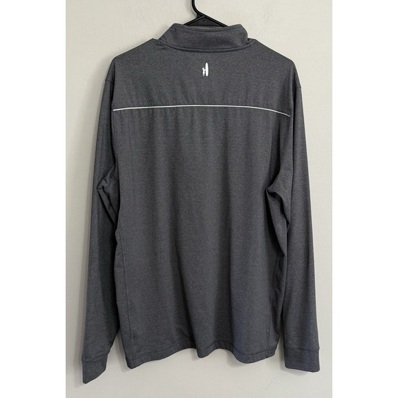 Johnnie-O Men's XL PFF Gray Performance 1/4 Zip Golf Pullover - Picture 3 of 7